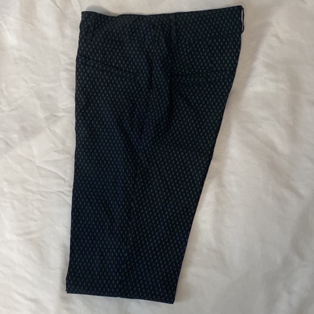 REITMANS ICONIC PATTERN DRESS PANTS STRAIGHT LEG | size: 4 regular